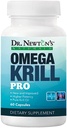 Dr. Newton’s Naturals OmegaKrill Pro EPA & DHA, Omega 3, Pristine Krill Oil – Brain, Joints, Eyes - 60 Softgels