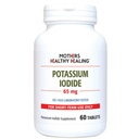 Potassium Iodide Tablet Supplement (65 mg), KI Iodine Pills (60 Tablets) | YODO Naciente | Mothers Healthy Healing