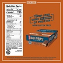 CLIF BUILDERS - Protein Bars - Chocolate Peanut Butter Flavor - 20g Protein (2.4 Ounce, 12 Count) (Now Gluten Free)