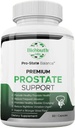 Natural Prostate Supplement for Men, 60 Capsules - Nutritious Blend of Garlic, Punicalagins, Tribulus Terrestris & Selenium
