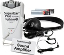 SuperEar Model SE7500 for Seniors - Hearing Amplifiers for Seniors & Elderly, Super Ear Personal Sound Amplifier, Sound Amplifier Listening Device and Audio Accessories in 50dB Ambient Sounds Increase