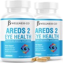 JB Wellness AREDS 2 Eye Vitamin & Mineral Supplement, Contains Lutein, Vitamin C, Zeaxanthin, Zinc & Vitamin Enhance Vision Supplement - 120 Count