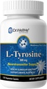 L-Tyrosine 500mg Capsules – 120 Count | Maintain Mood, Mental Alertness & Thyroid Function | Neurotransmitter Health, Dietary Supplement