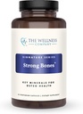 The Wellness Company Strong Bones | 60 Capsules (1-Month Supply) | Made with Key Minerals to Help Build Bone Strength | Non-GMO, Vegan, Gluten Free | for Supporting Bone Strength and Health
