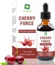 Cherry Force Supplement Tart Cherry Extract Rich in Phytonutrients Nature Tart Cherry Fully Absorbed Tart Cherry Juice Concentrate