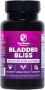 Bladder Bliss: Advanced Cranberry Supplement & D-Mannose Formula for Urinary Tract Health for Women, Non-GMO, Gluten-Free, Vegan Capsules, Fast-Acting Relief & UTI Prevention, Bladder Support, 60 Ct