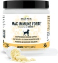 Stellar Biotics for Pets - Max Immune Forte™ for Dogs (Powered by del-Immune V) - Provides Comprehensive Immune Support | Improves Digestion | Promotes and Maintains Dog's Well-Being