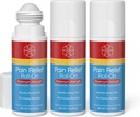 Maximum Strength Pain Relief Roll-on, 3 oz Value Size, Lidocaine 4%, Numbs Pain Away, Nerve Pain, (3 Pack)